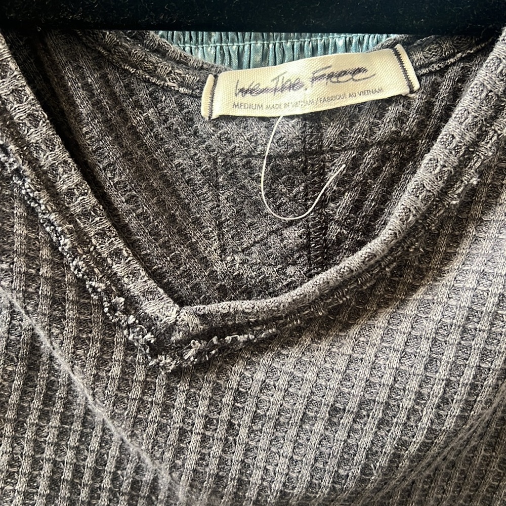 Free People! We The Free Coraline Thermal NWOT! - Picture 4 of 5